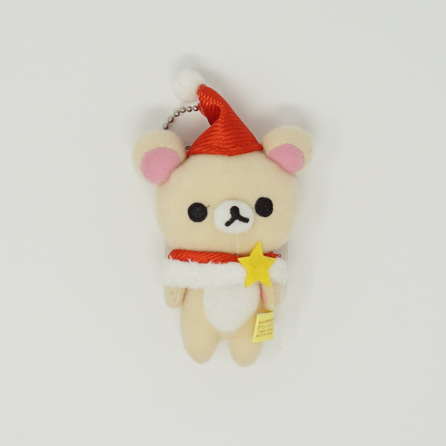 2011 Santa Outfit with Star Korilakkuma  Plush Keychain - Christmas Rilakkuma